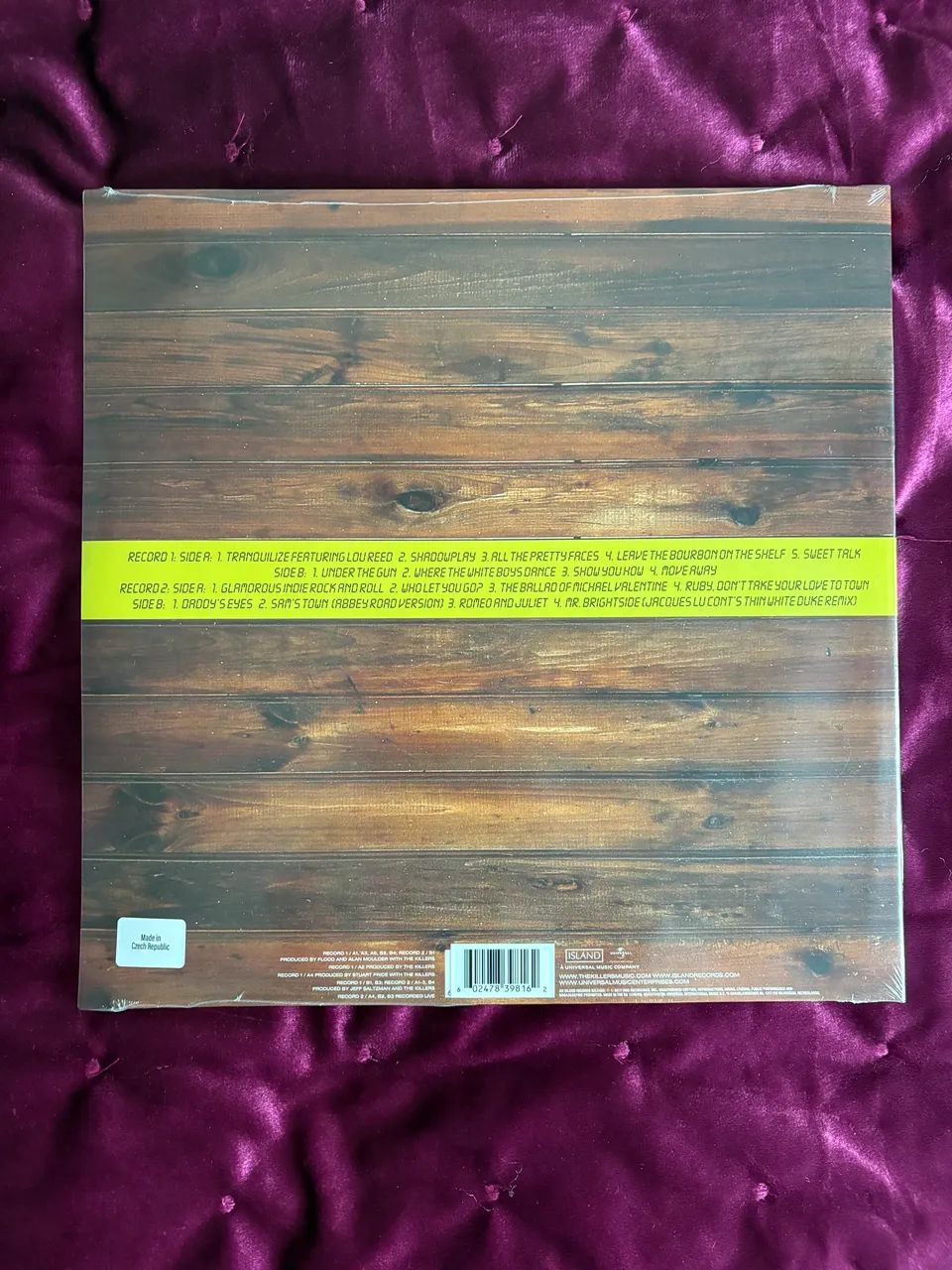 Disco de Vinil Duplo LP The Killers Sawdust - Foto 3