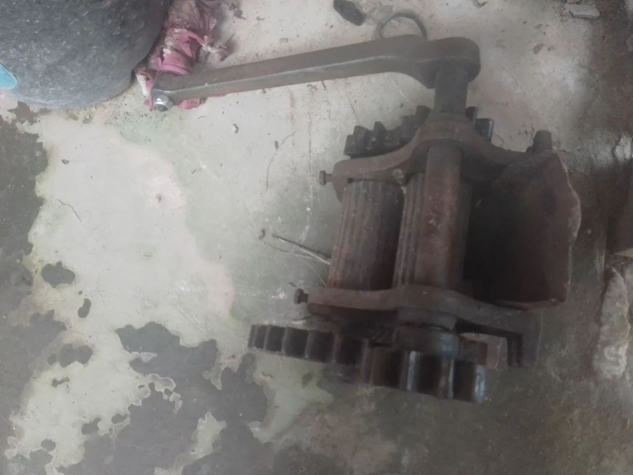 Engenhoca de moer cana