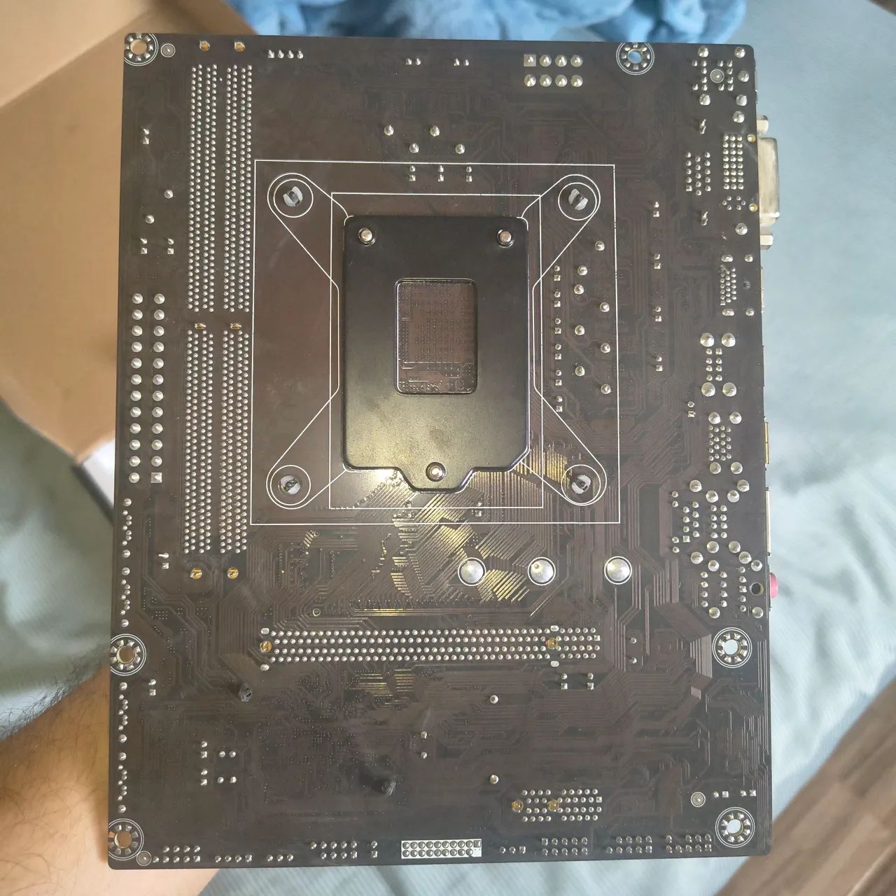 Placa mãe e processador usado - Foto 2
