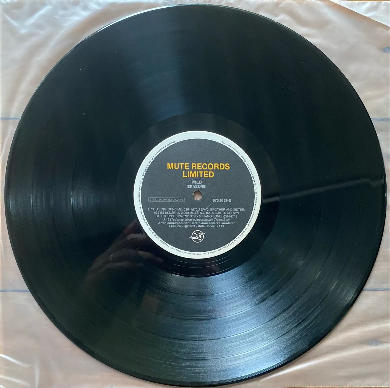 Disco de vinil (LP) Erasure - Wild! - Foto 5