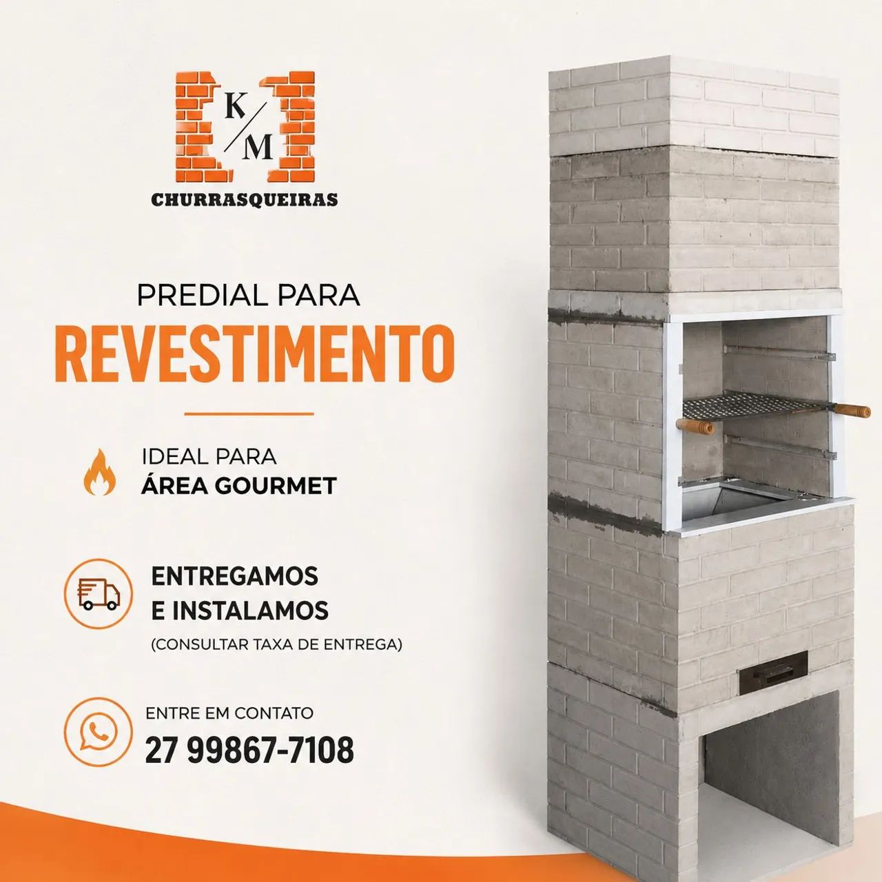 Churrasqueira Predial para Revestimento 
