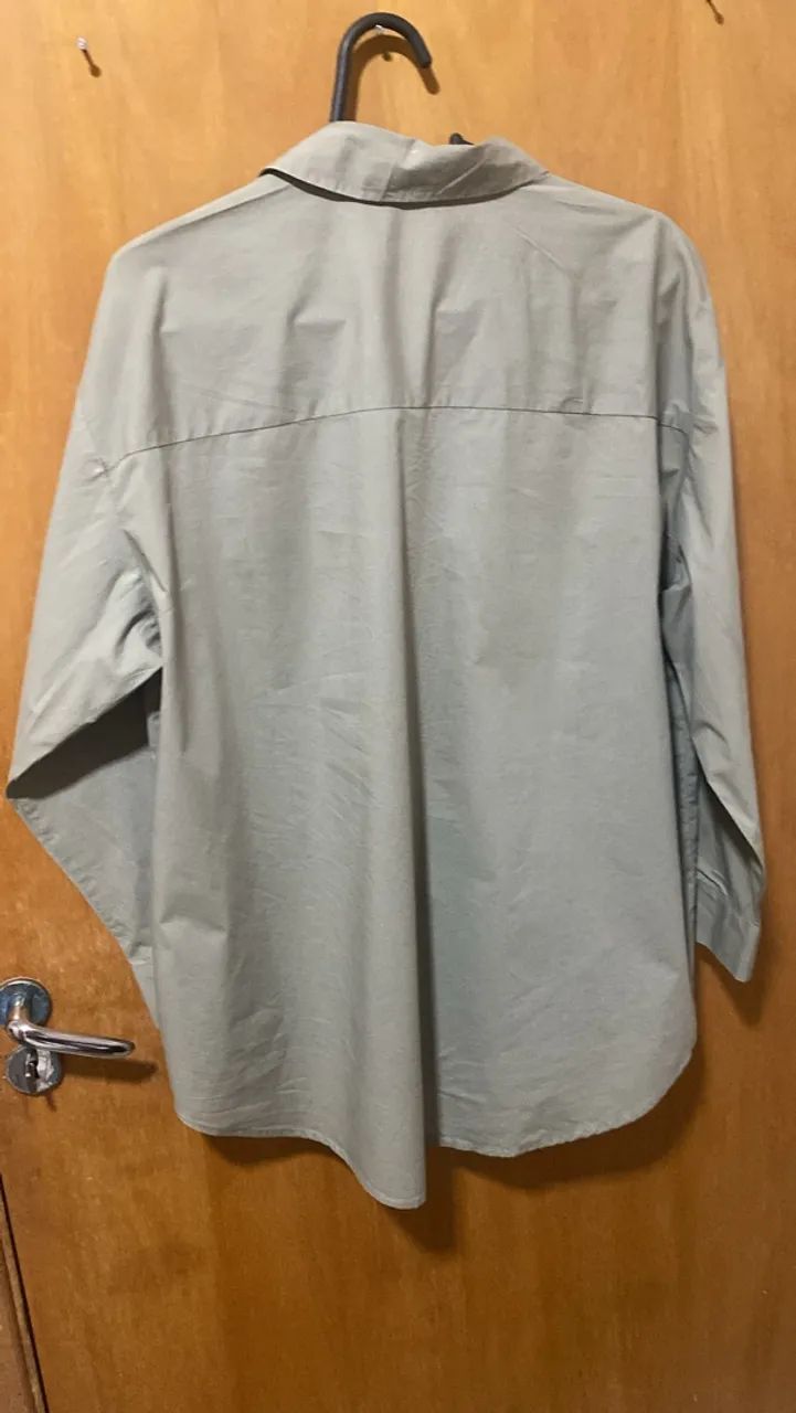 Camisa de botão mango longa  - Foto 2