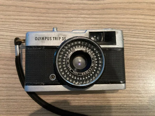 Câmera Analógica Olympus Trip 35 - a clássica! - Câmeras e