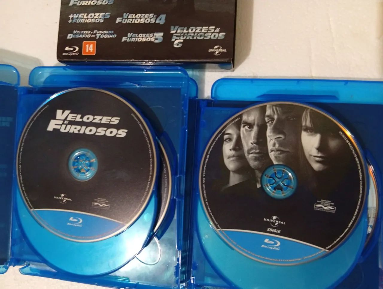 Velozes e furiosos box 6 dvd blu-ray  - Foto 3