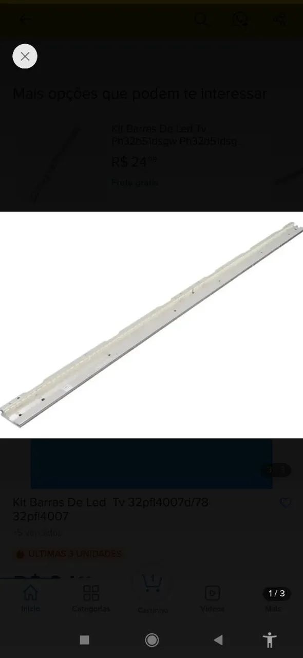 LED Philips tv 32PFL4007D/78 - Foto 3