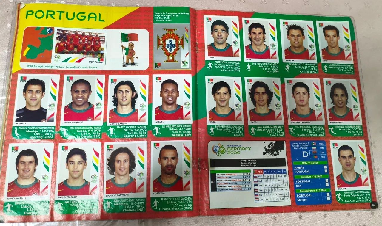 Álbum completo copa 2006  - Foto 4
