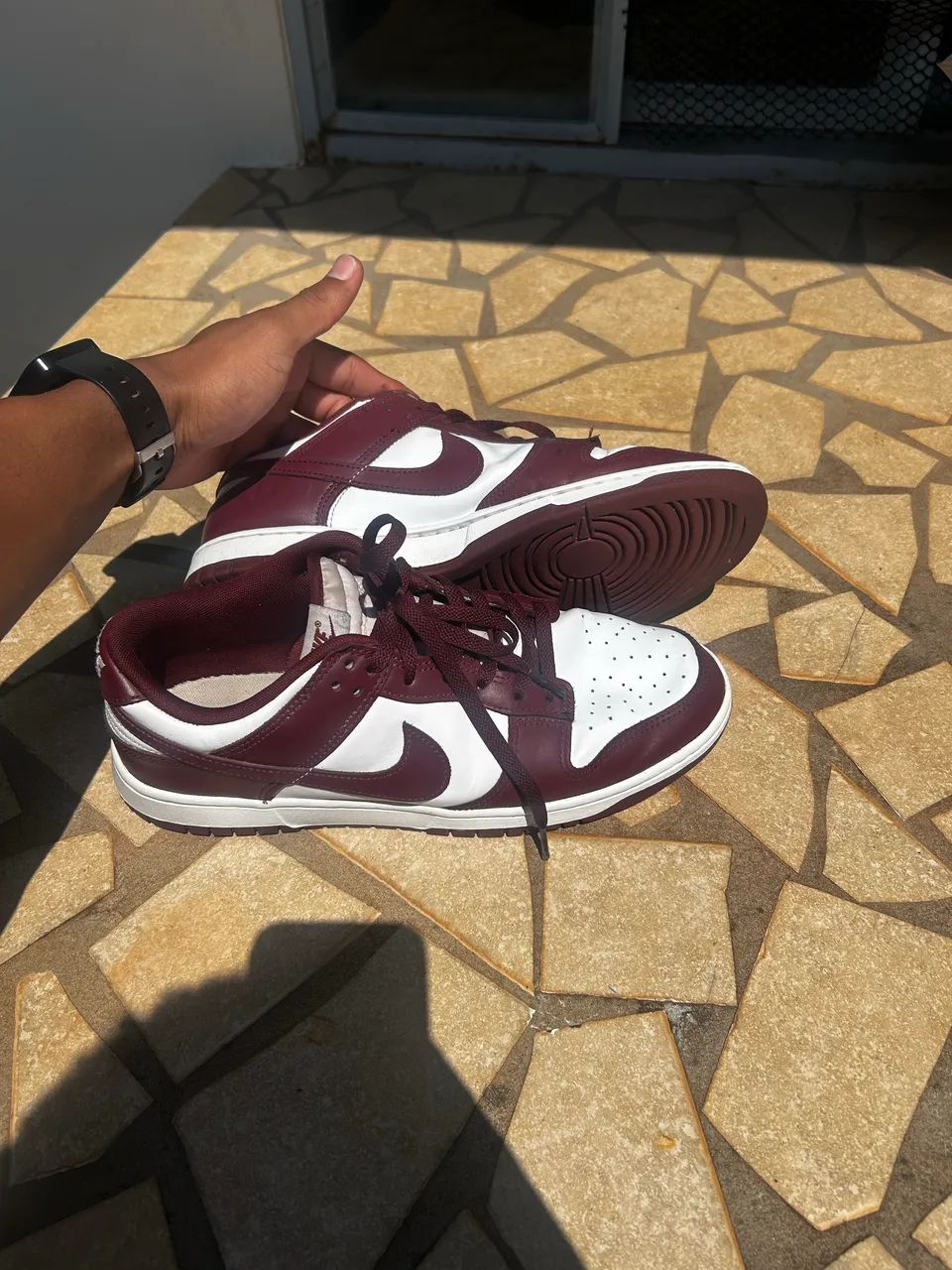 Tênis Nike Dunk Low Bordeaux - Foto 2