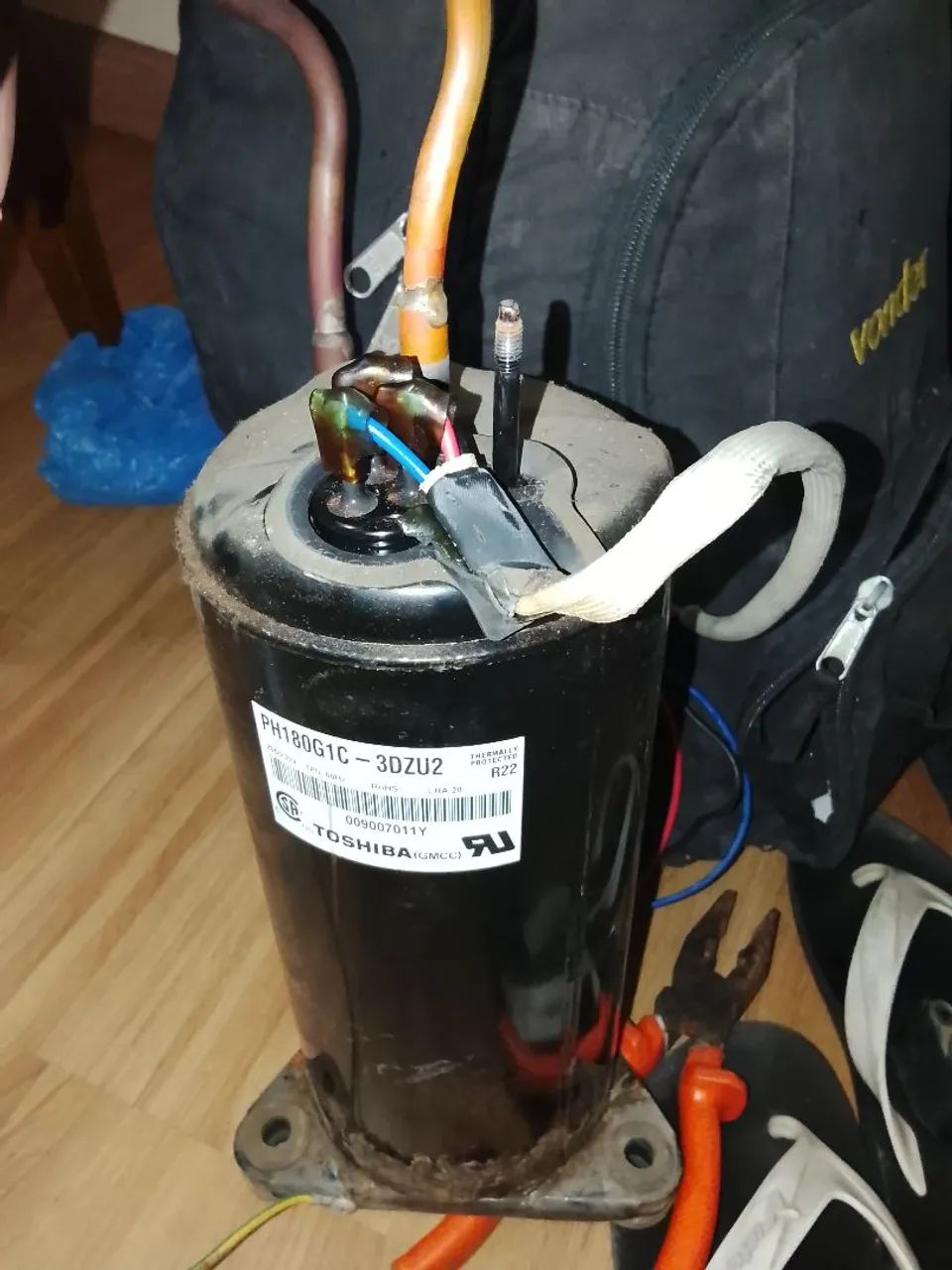 Compressor de 12000 BTUs R22
