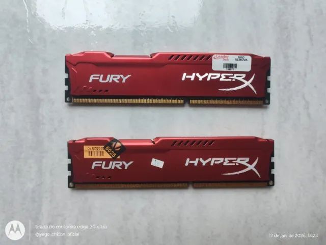 Memória RAM DDR3 4GB 