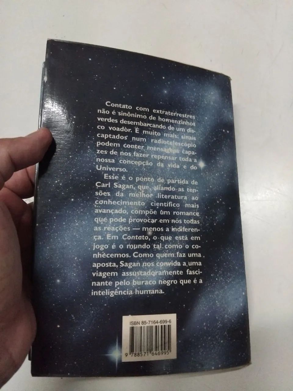 Livro Carl Sagan - Contato - Foto 2