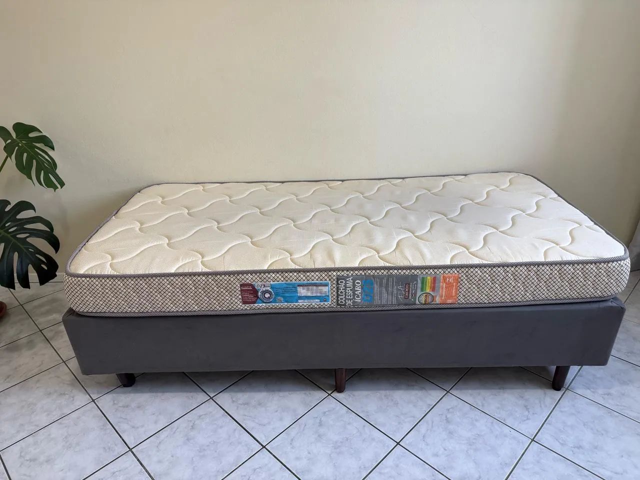 Cama box de solteiro F.A colchões  - Foto 2