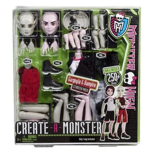 Monster High Create a Monster Gargoyle Vampire Gargula e Vampiro - Foto 4
