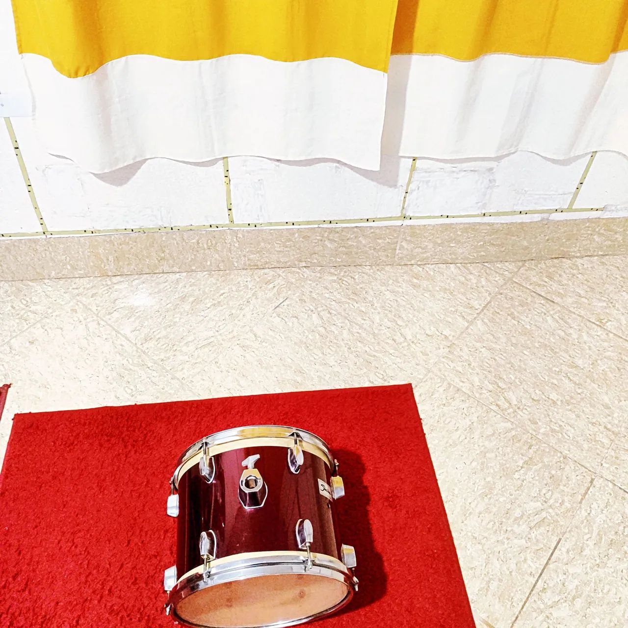 Tom de 12 polegadas 6 afinação da shelter usado perfeito  - Foto 4