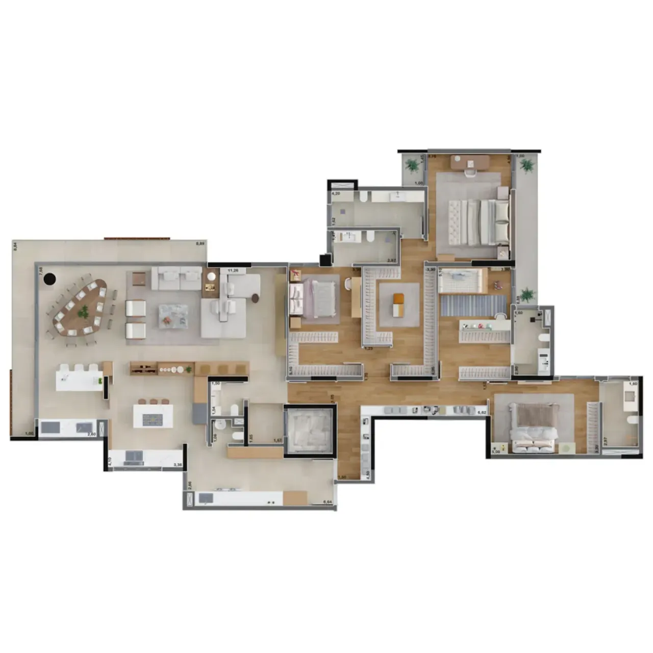 PLANTA 289m²