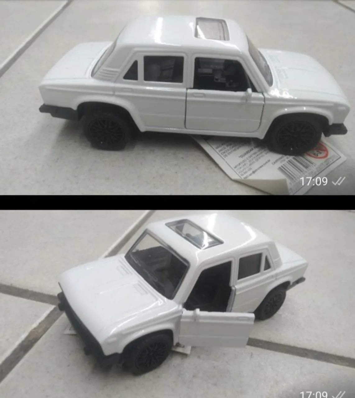 Miniatura de Lada metal 