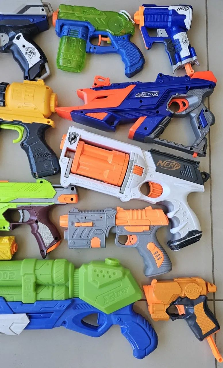 Lote de armas nerf e genericas - Foto 3