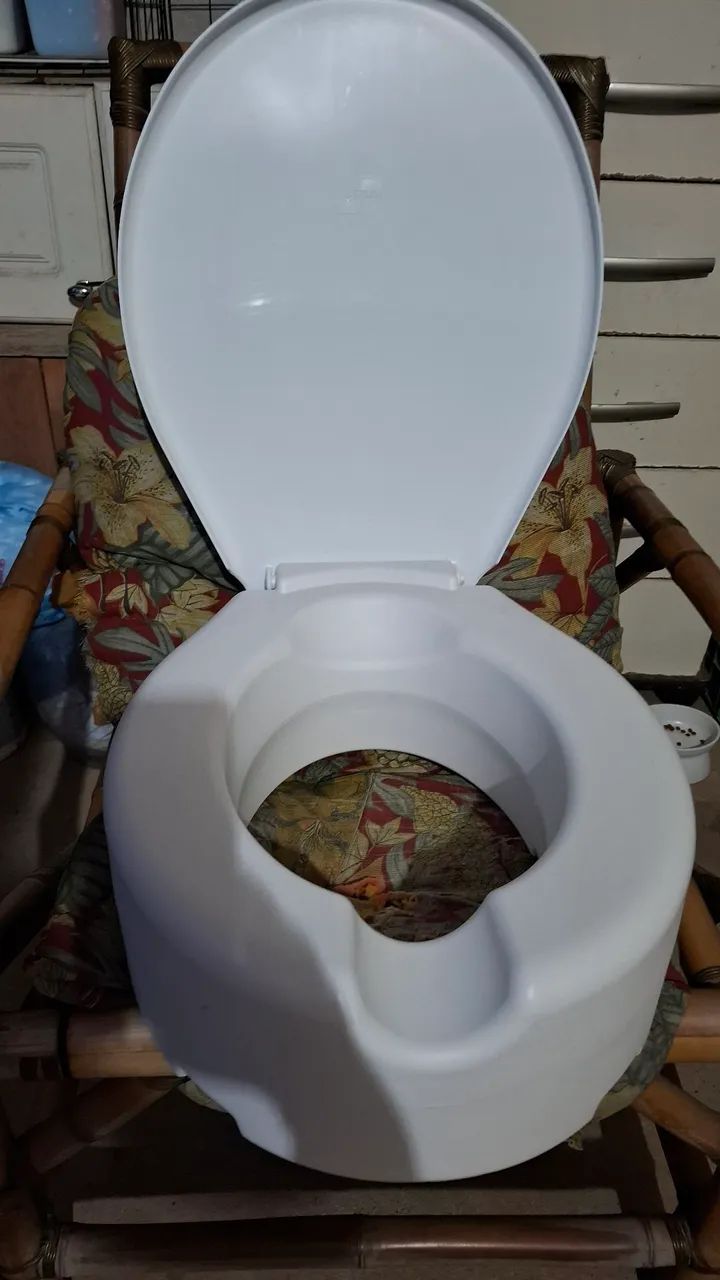 Assento elevado vaso Sanitário 13cm Reforçado 