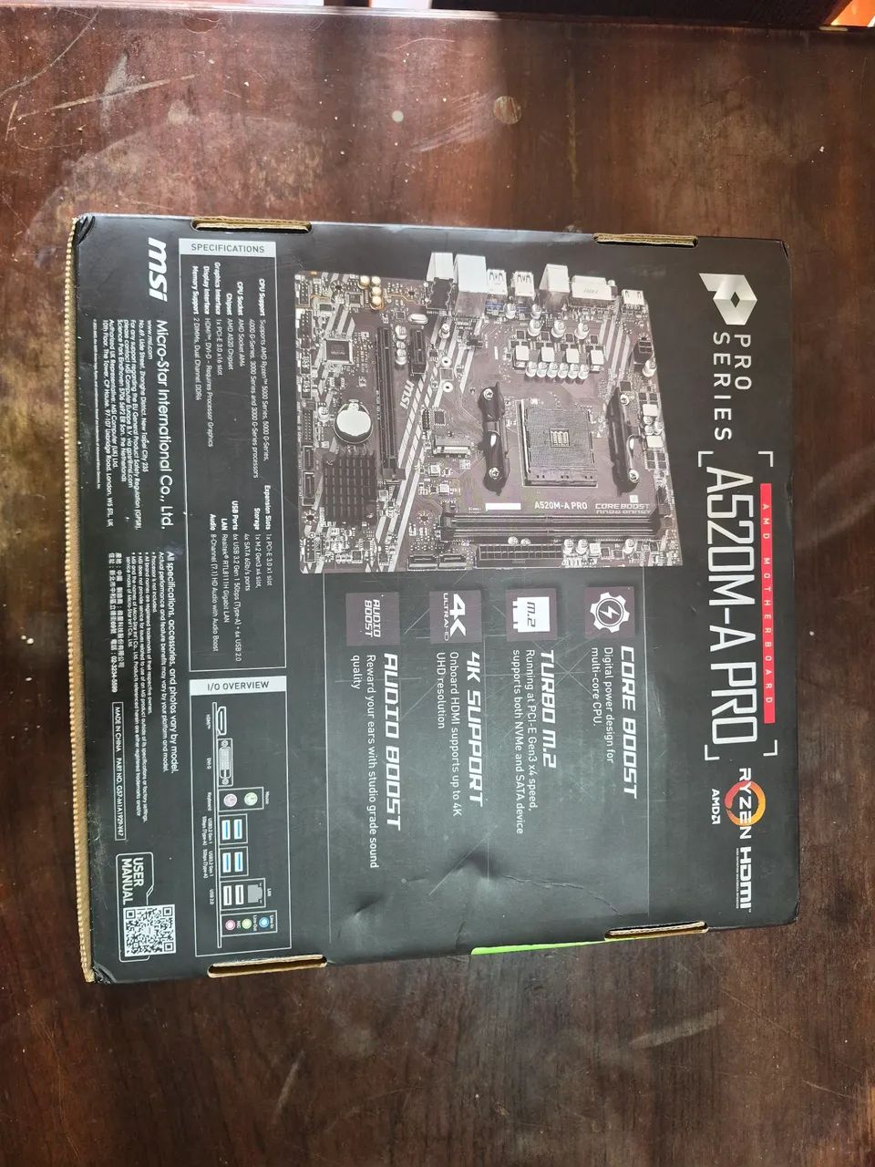 Placa Mãe MSI A520M-A PRO - Foto 3