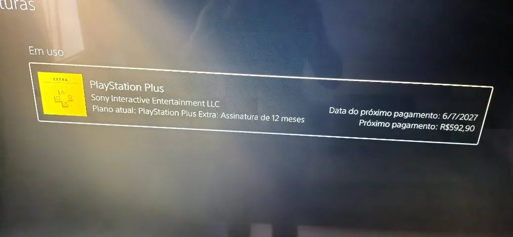 Vendo Playstation 5 (Com acessórios e PSPlus) - Foto 4