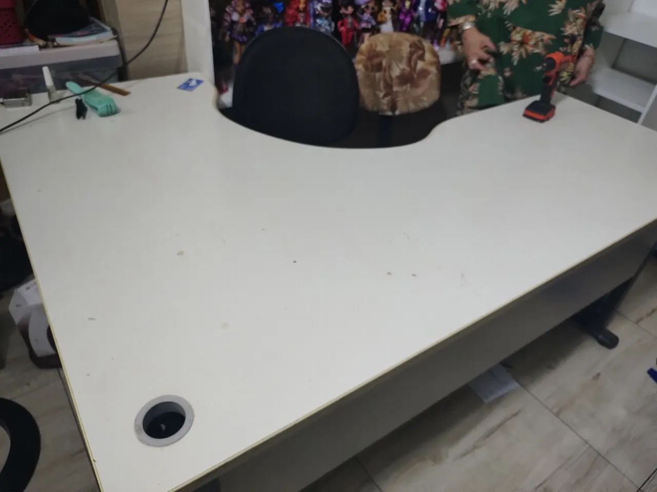 Mesa em L de Escritório  - Foto 4