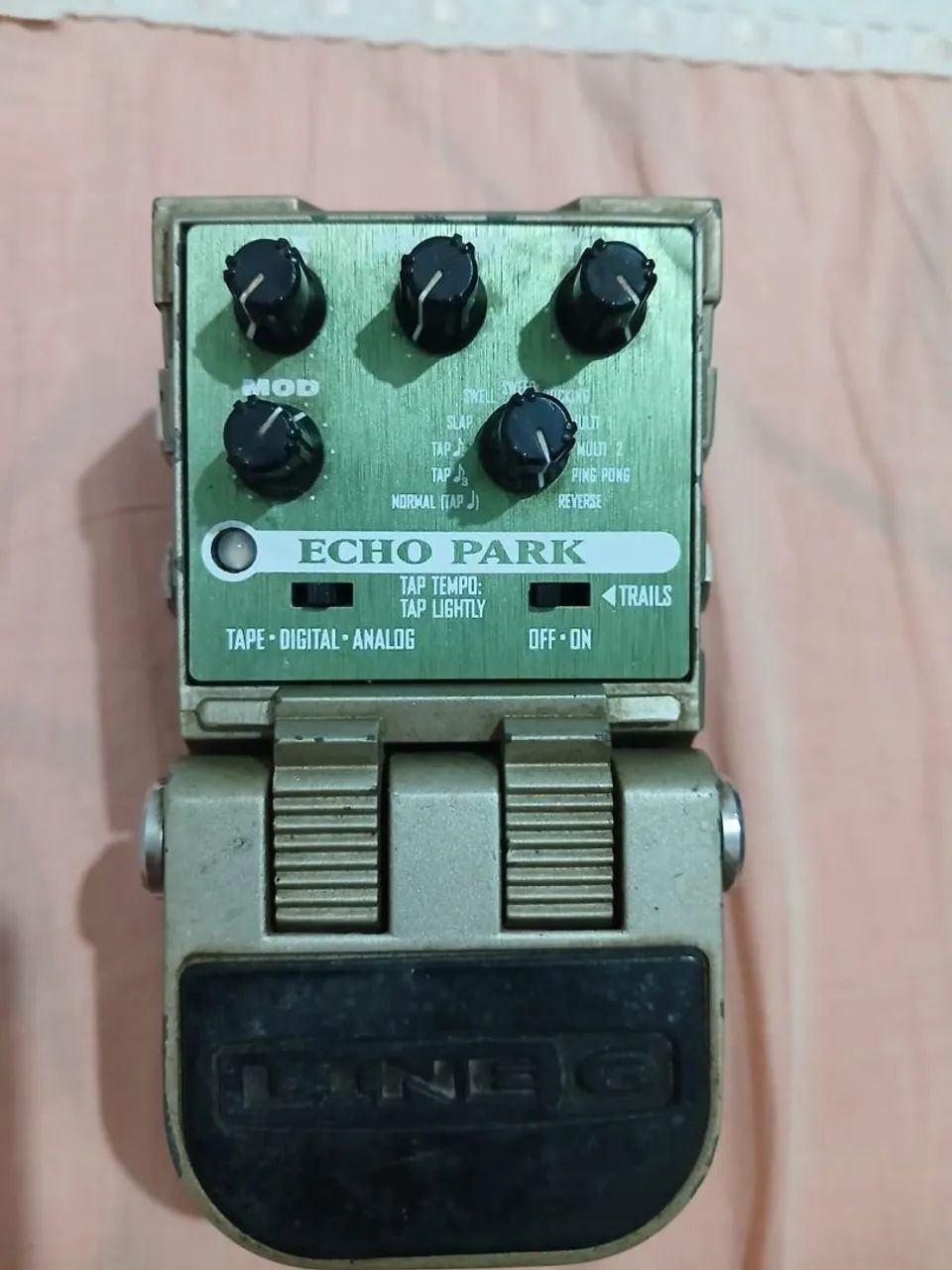 Line 6 Echo Park Delay - 100 % Funcionando | Som profissional - Foto 2