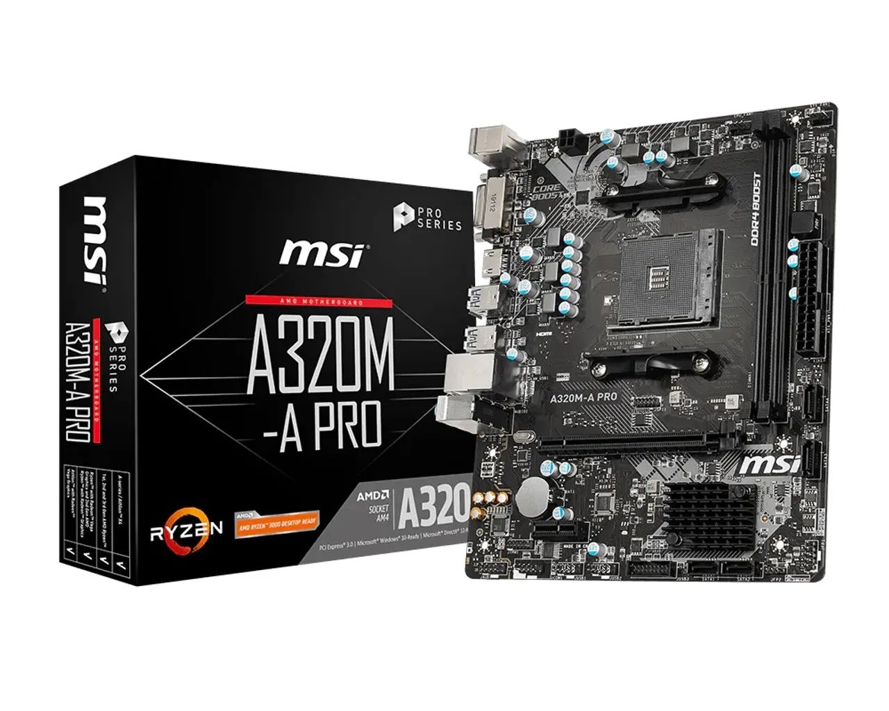 placa mãe A320-A Pro MSI - Foto 5