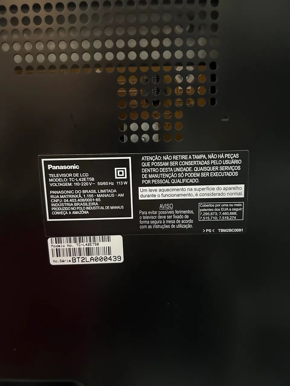 TV LCD PANASONIC 42? Muito nova. - Foto 6