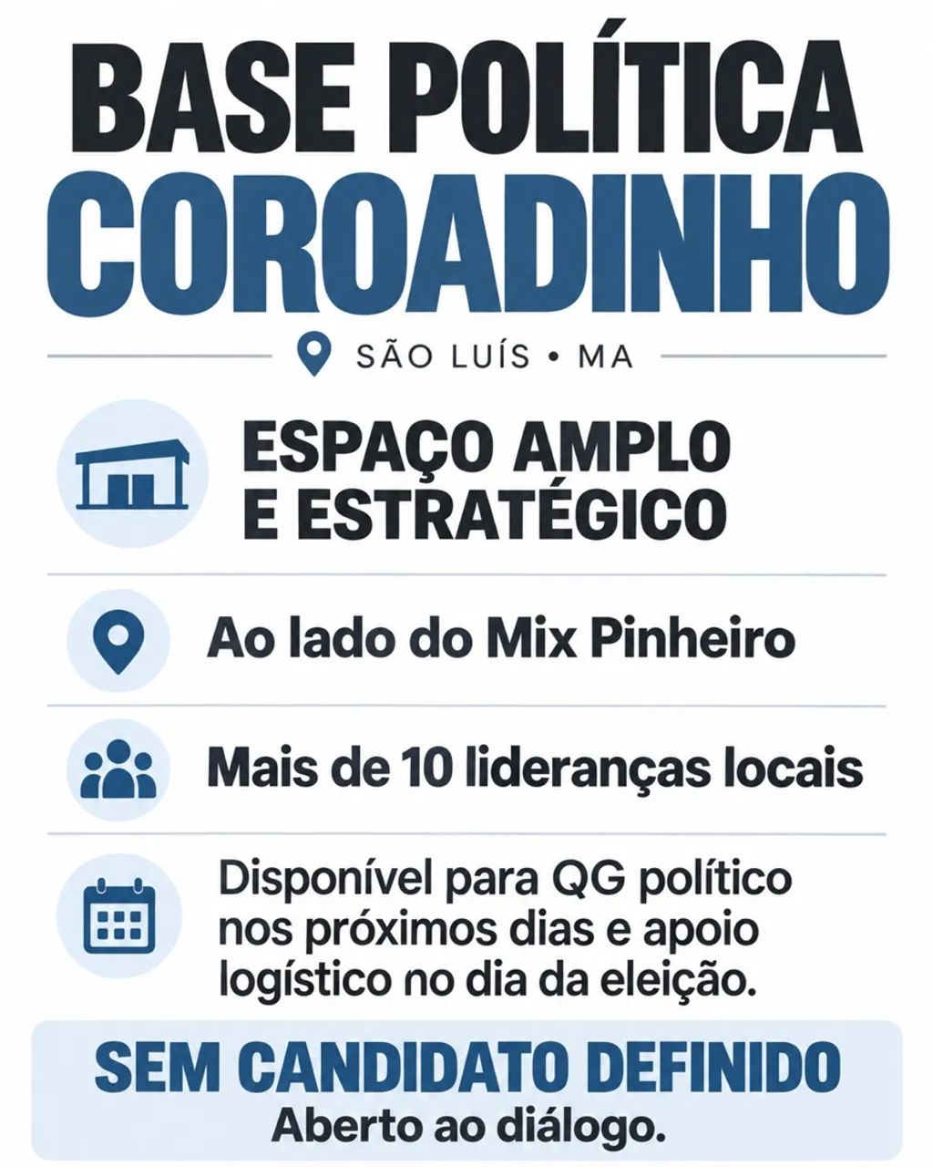 KG Político No Coroadinho  - Foto 2