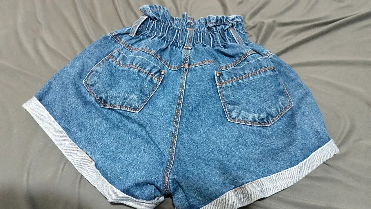 Bermuda jeans feminina  - Foto 2