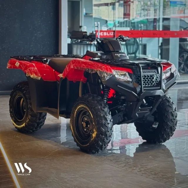 HONDA TRX 420 FOURTRAX FM 4X4 0KM VERMELHO - Foto 4