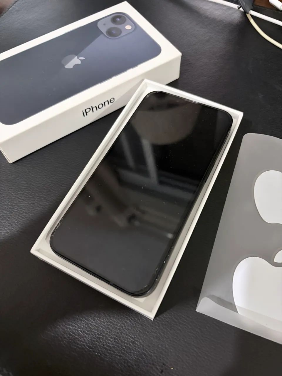 iPhone 13 - [128 GB] - 82% de bateria - Caixa e Cabo