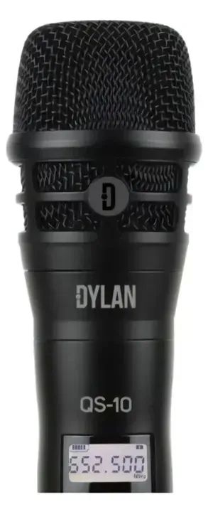 Microfone Sem Fio Profissional Dylan Qs-10 - Foto 2
