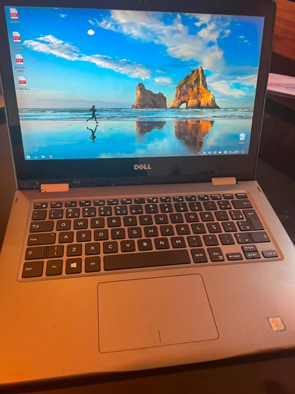 NOTEBOOK 2 EM 1- DELL INSPIRION 3 - 4GB RAM -224GB SSD -  TOUCH - VIRA TABLET  - Foto 4