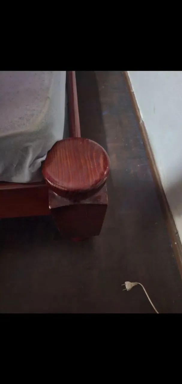 Cama casal madeira maçiça - Foto 2