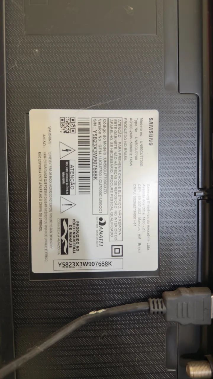 TV Samsung 50? Crystal UHD 4K Smart  - Foto 2