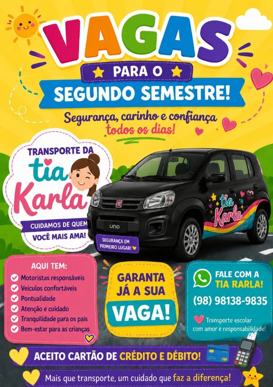Transporte escolar Tia Karla 