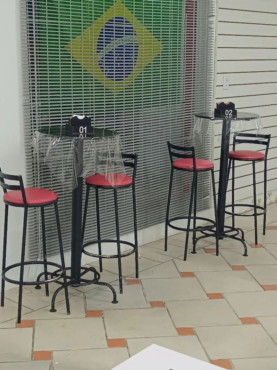 Mesas bar e lanchonete 