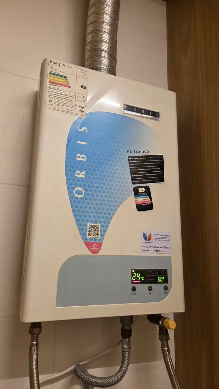 Aquecedor de água a gás - Orbis - Foto 2