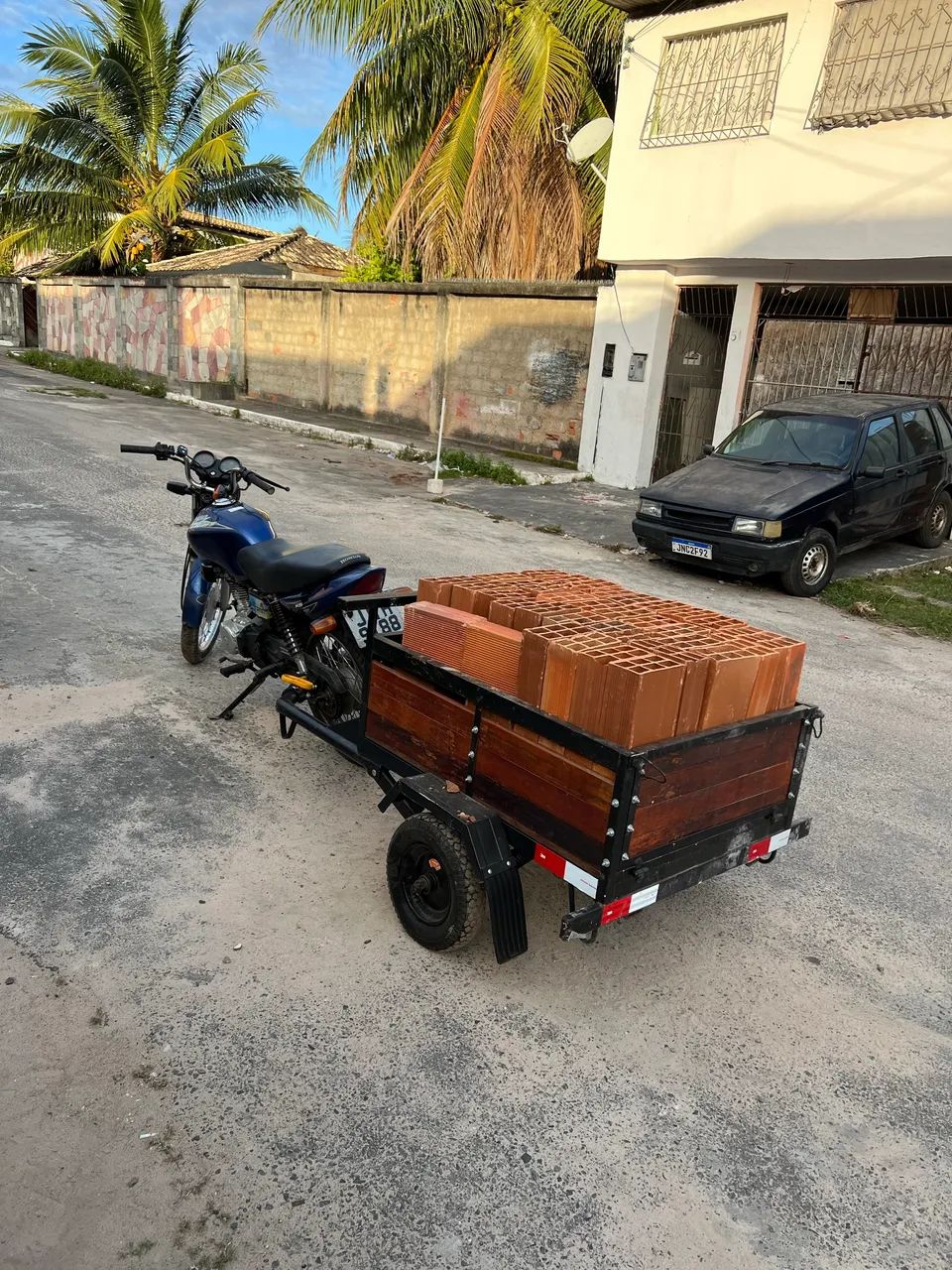 Carrocinha para moto  - Foto 3