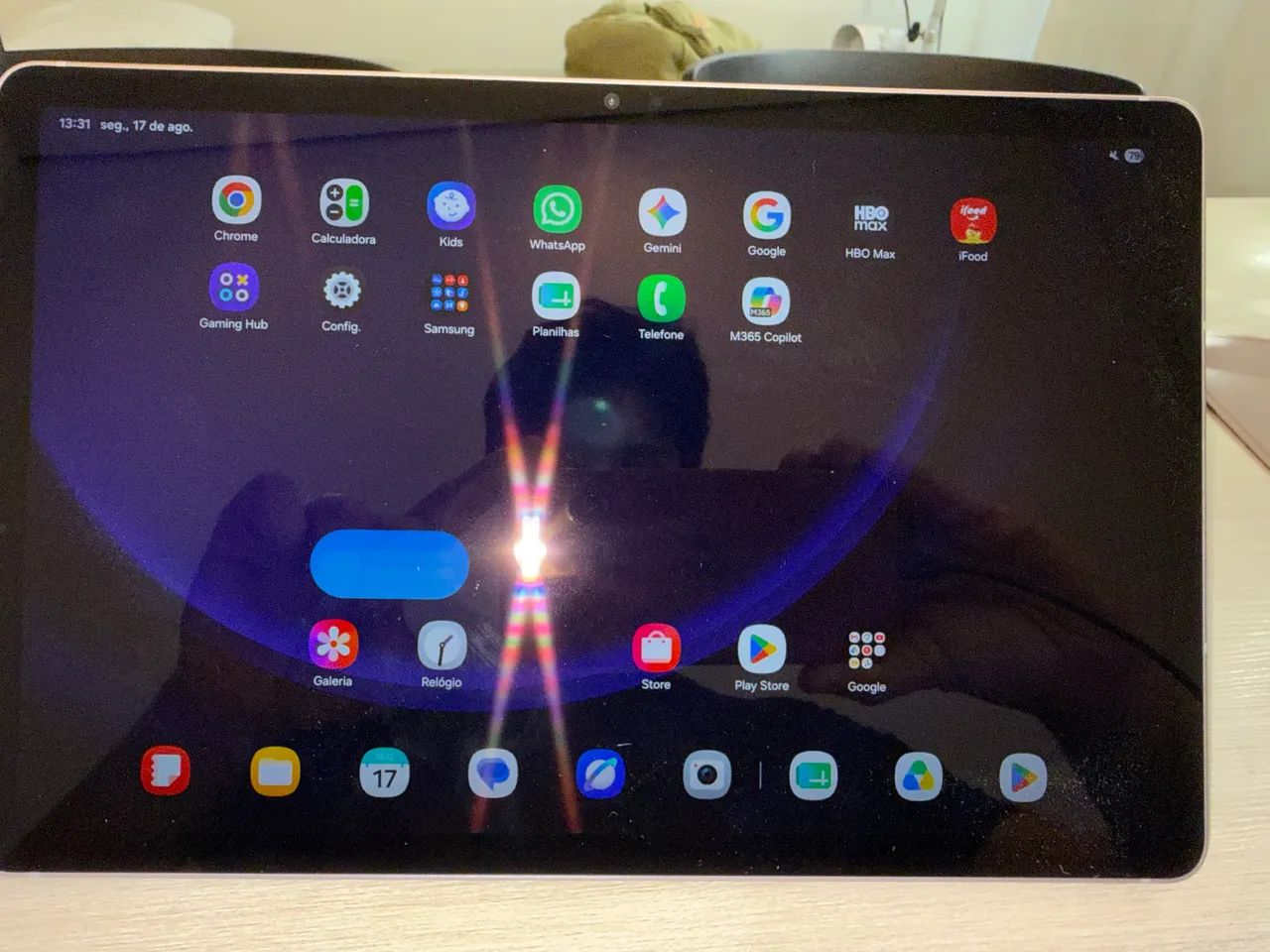 Samsung Tab S9 FE, ótimo estado e preço 