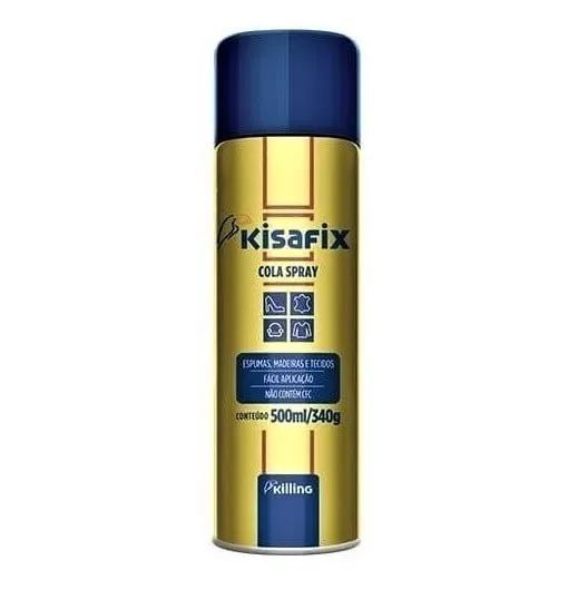 Spray Cola de Contato Kisafix 500ml 340g - Killing