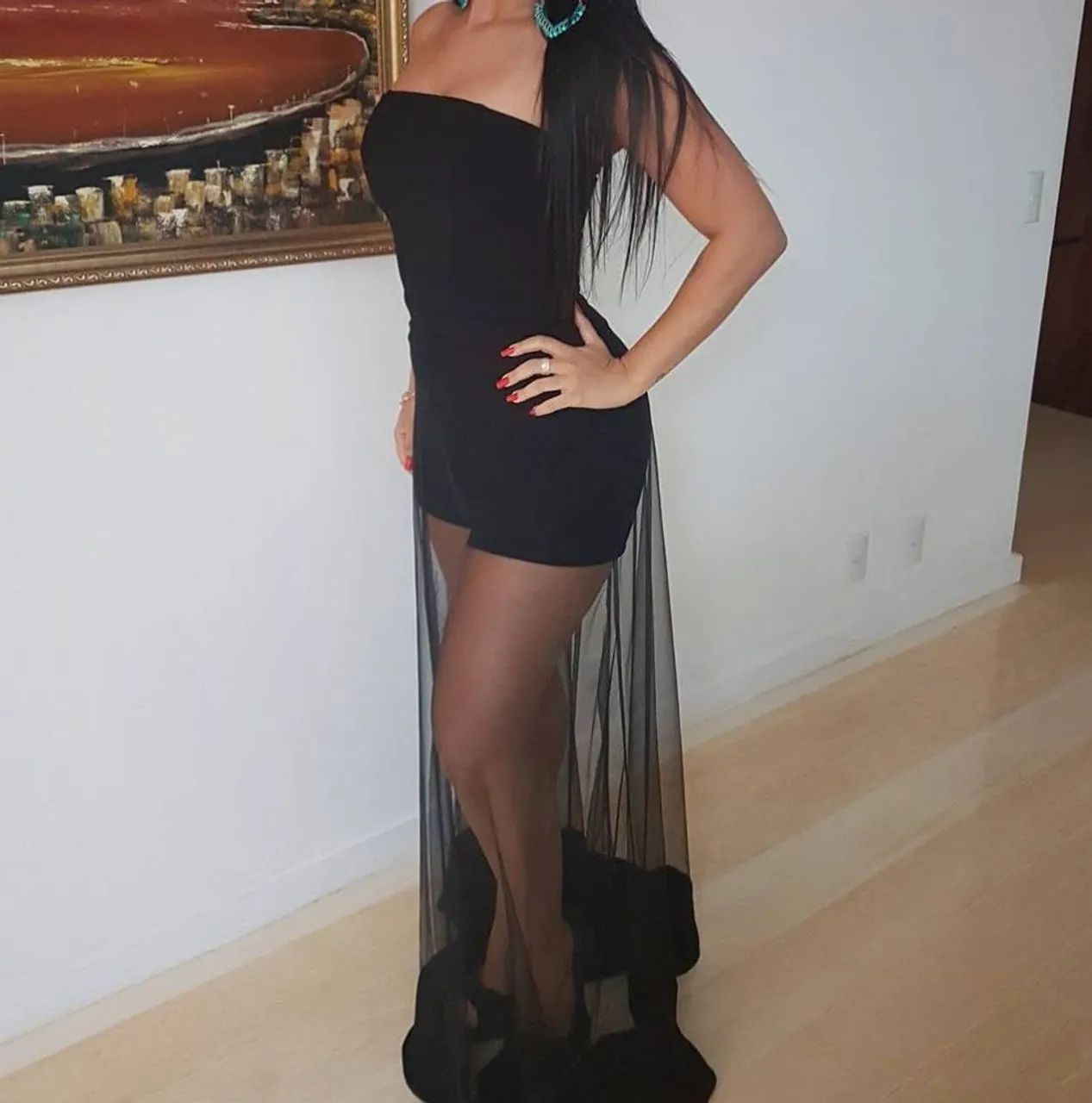 Vestido preto P