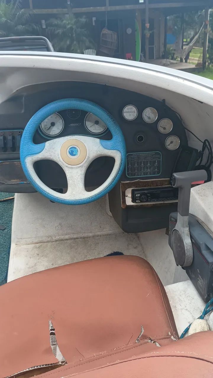 lancha 19pes 90hp  2 t completa - Foto 4