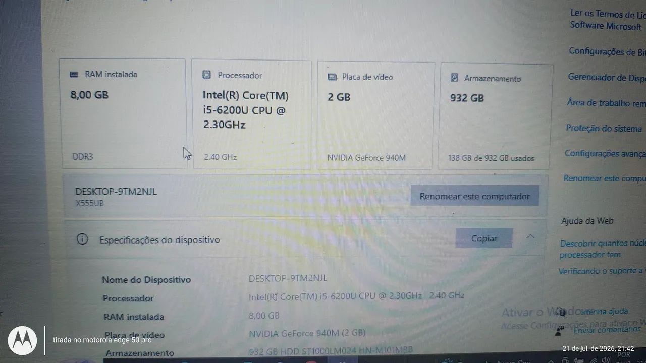 Notebook i5 Placa Geforce - Foto 3