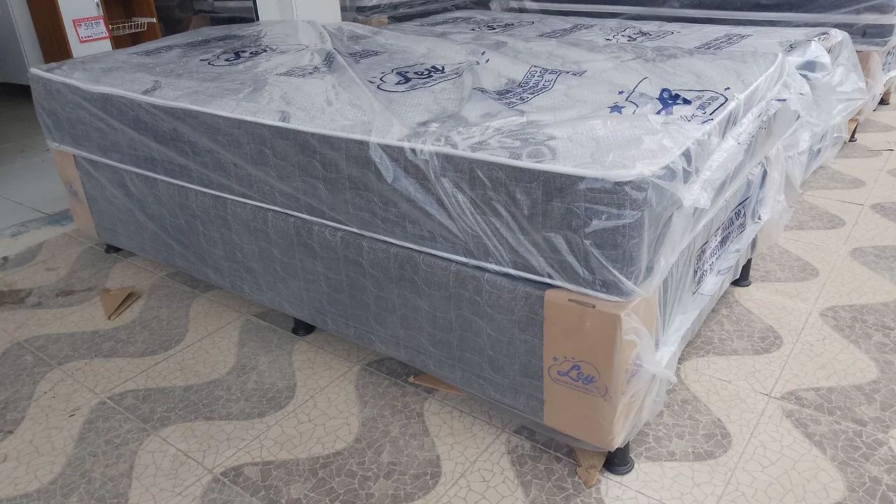 CAMA SOLTEIRÃO MOLAS ENSACADAS  - Foto 2