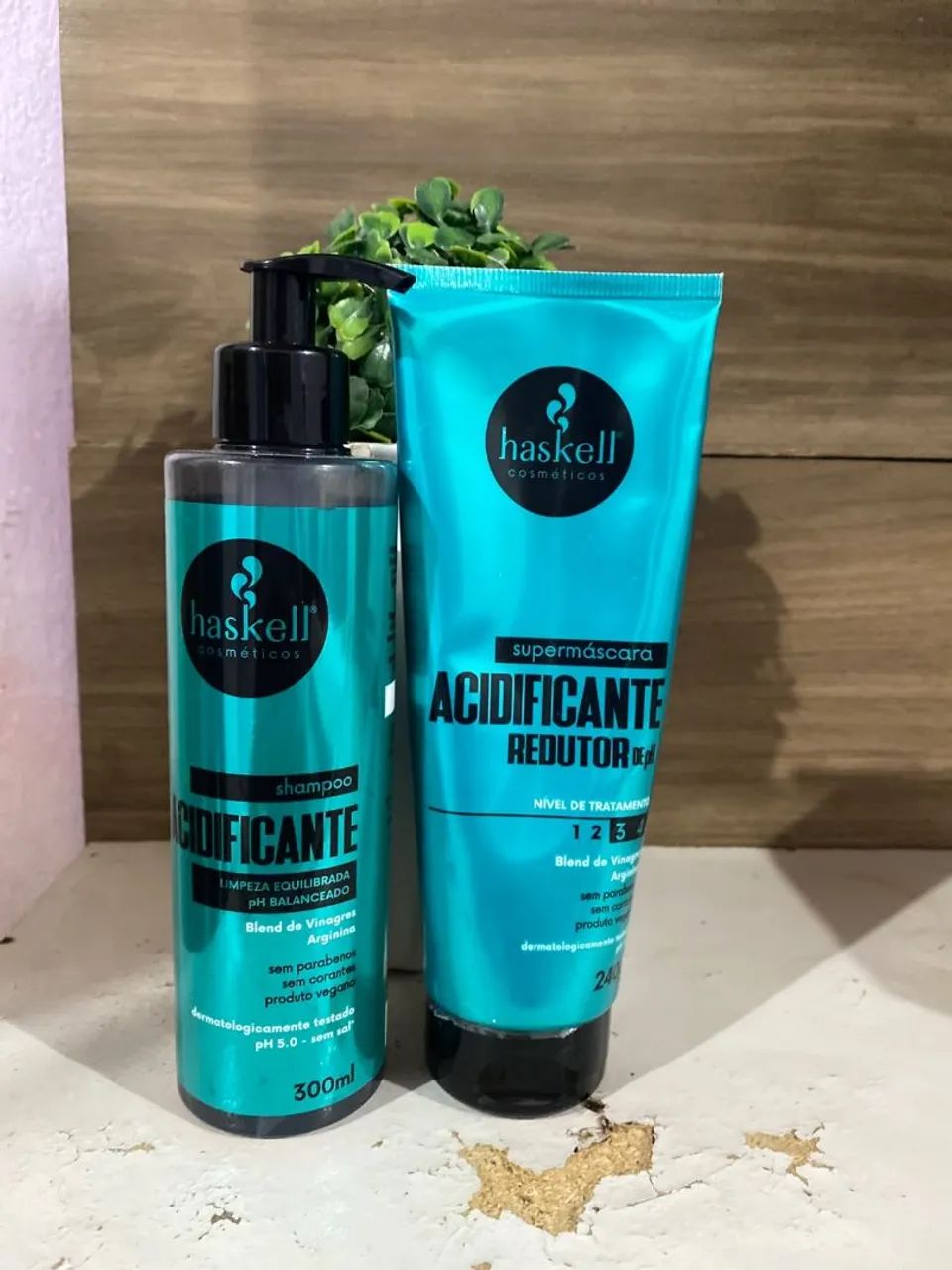 Linha acidificante Haskell