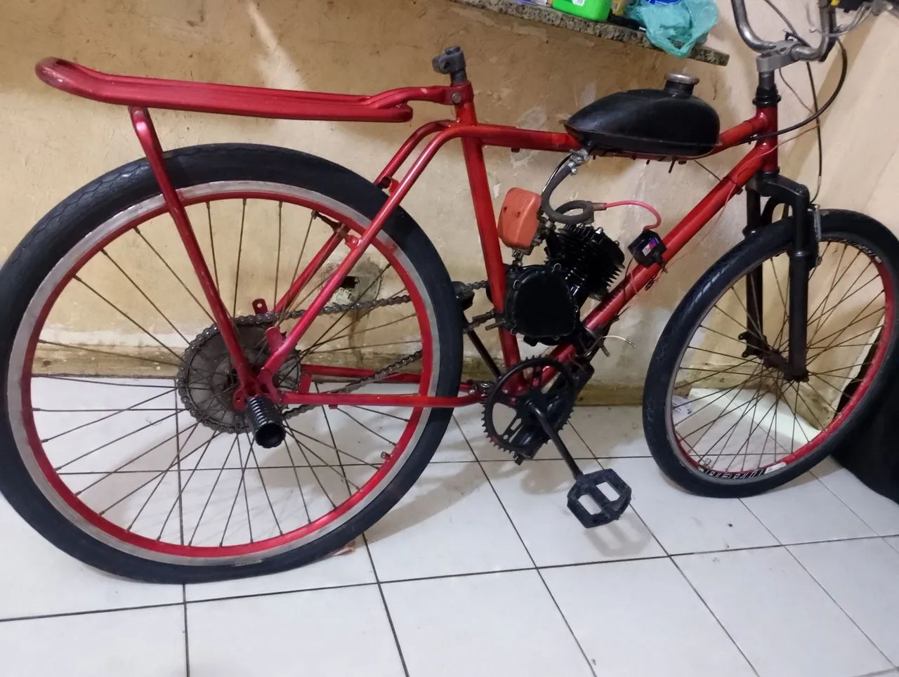 Bicicleta motorizada 50c revisada  - Foto 2