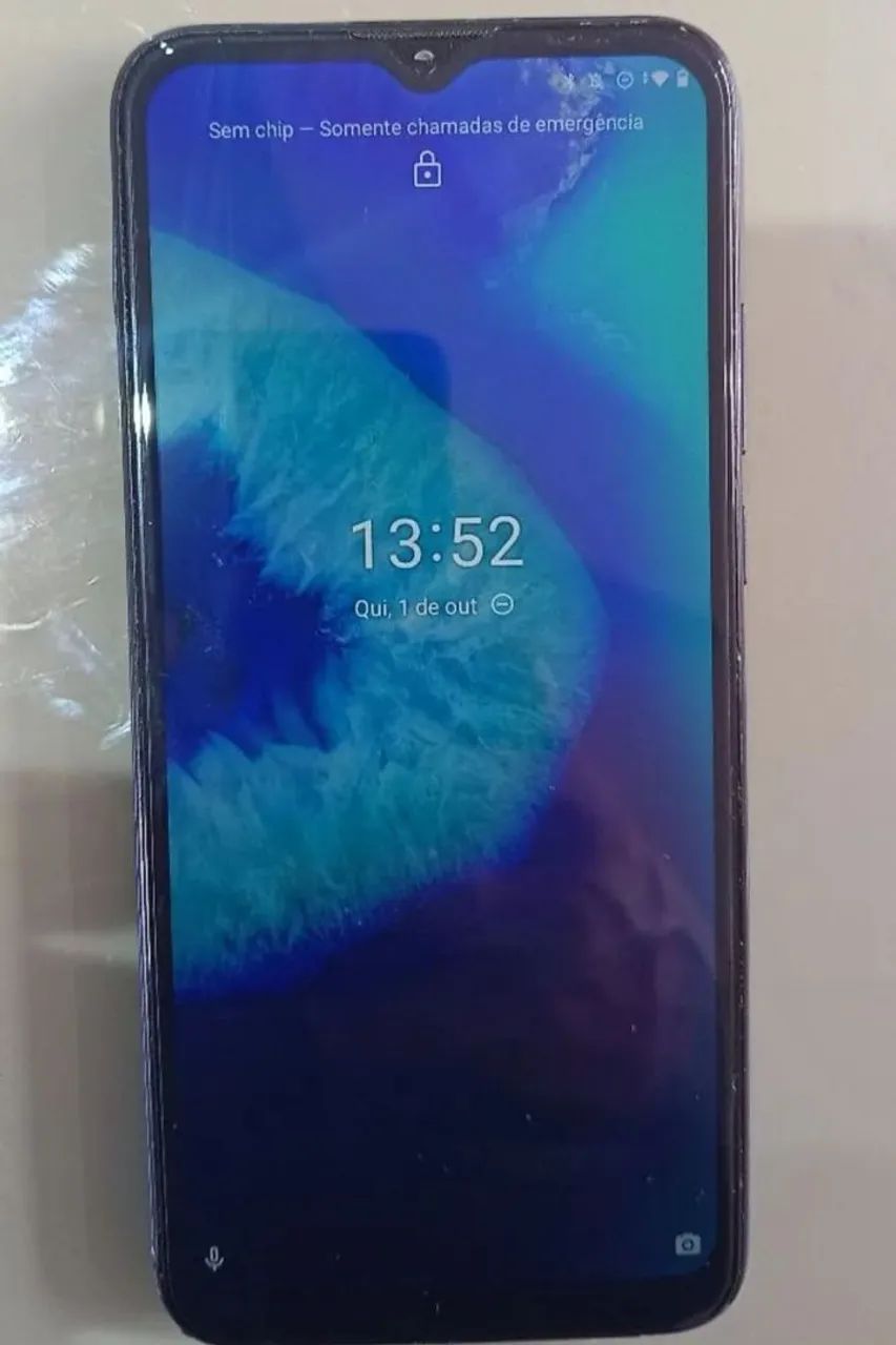 Celular Moto g8 Power lite funcionando perfeitamente 