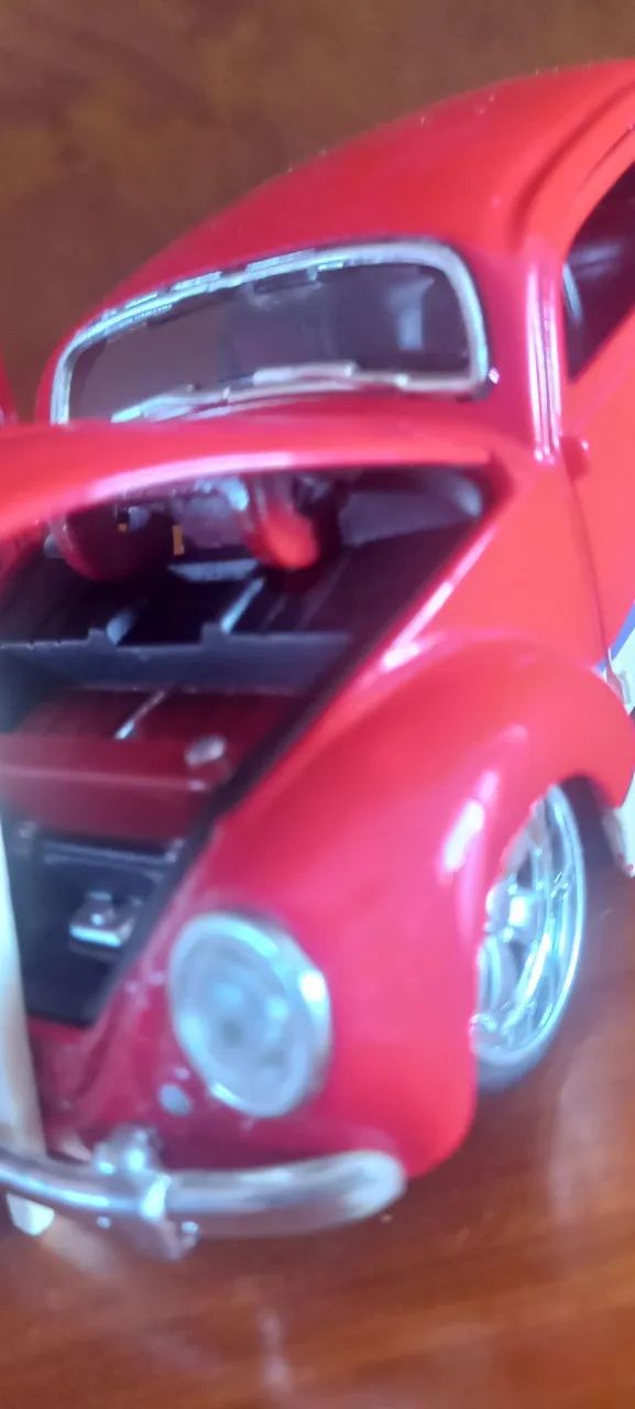 Fusca Tunado Vermelho All Stars Maisto 1/24 - Foto 4