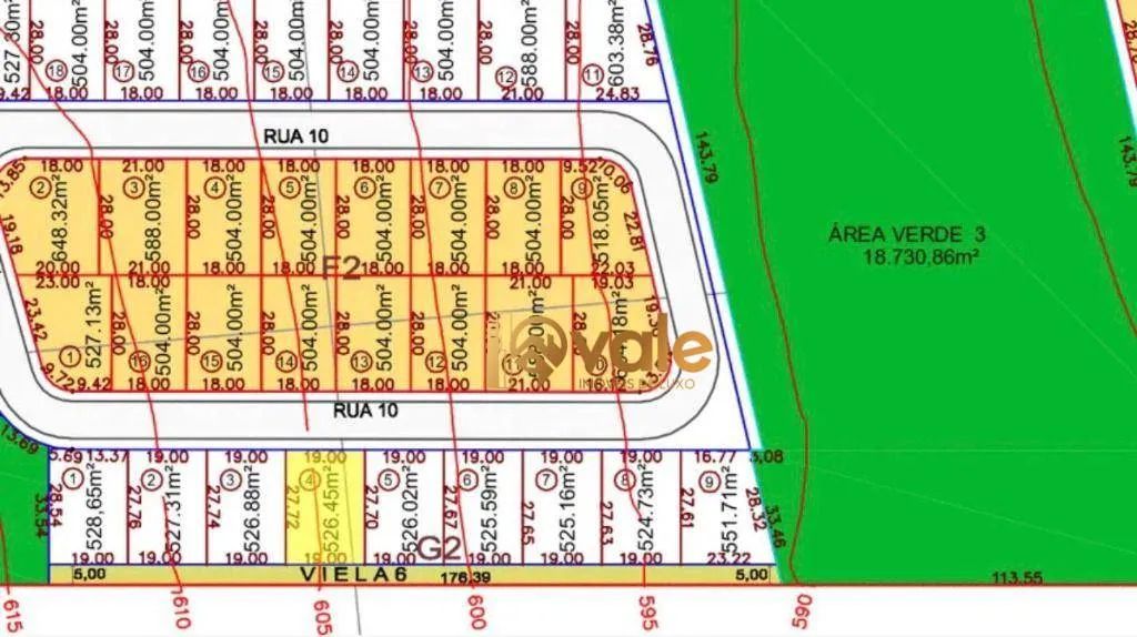 Terreno à venda, 526 m² - Condomínio Residencial Ecopark Bourbon - Caçapava/SP - Foto 3